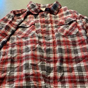 Long sleeve flannel shirt